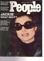 People Magazine Jackie What Next March 31, 1975 - £11.64 GBP