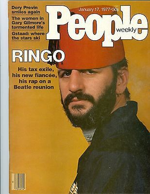 Primary image for People Magazine RINGO   STAR  JANUARY 17   1977 