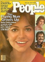 People Magazine  SALLY FIELD BURT HENRY  APRIL 25  1977  - £11.83 GBP