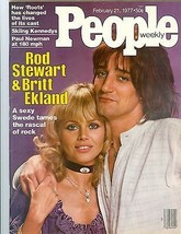 People Magazine  Rod Stewart February  21  1977  - £19.41 GBP