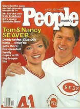 People Magazine  TOM SEAVER AND NANCY AUGUST 1  1977  - £19.45 GBP