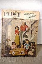 Saturday Eve Post Juvenile Delinquency Jan 8, 1955 - £27.24 GBP