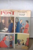 Saturday Eve Post N.Y. Communist Cop March 20, 1954 - £27.58 GBP