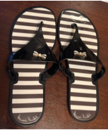 Henri Bendel Sandals Flip Flop Centennial Striped Rare size 9 - €42,98 EUR