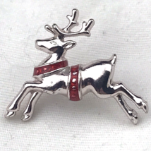 Reindeer Vintage Pin Christmas - £7.84 GBP