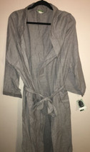 Men’s Robe Size Small Medium Gray Tie Front Merona From Target - £17.05 GBP