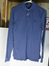Ralph Lauren Long sleeve polo sz XS Blue - £31.20 GBP