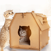 Cozycat Corrugated Cat Cabin - £27.13 GBP