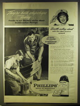 1946 Phillips&#39; Milk of Magnesia Ad - They&#39;re both shipshape today - £14.54 GBP