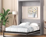 Full Murphy Bed Space-Saving Wall Bed for Multipurpose Guest Room or Hom... - £1,331.70 GBP
