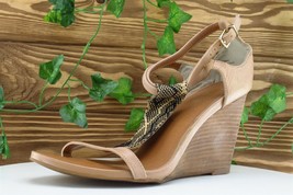 Seychelles Sz 9.5 M Brown Gladiator Leather Women Sandals - £13.41 GBP