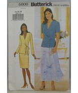 Butterick pattern 6000 plus size womens suit 14-18 - $9.44 CAD