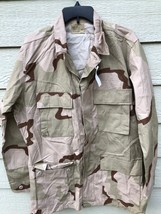 NWT Usgi Coat Desert Camouflage Pattern Combat Shirt Coat - Medium Long #1 - $18.70