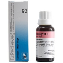 3x Dr Reckeweg Germany R3 Heart Blockage Drops 22ml | 3 Pack - £19.87 GBP