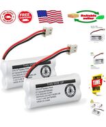 Pack of 2 Cordless Phone Batteries 800mAh Compatible with VTech &amp; AT&amp;T M... - $21.25 CAD