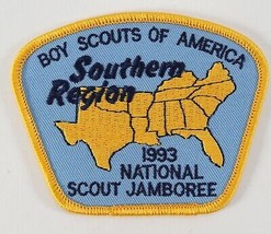 Vintage 1993 Nat&#39;l Scout Jamboree Boy Scout Southern Region BSA Camp Patch - £9.34 GBP