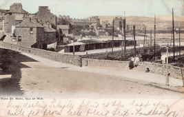 Port St Mary Isle Of Man ENGLAND~1903 Postcard - £6.85 GBP