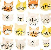 Multi Colour Cartoon Cats Wallpaper - £22.77 GBP