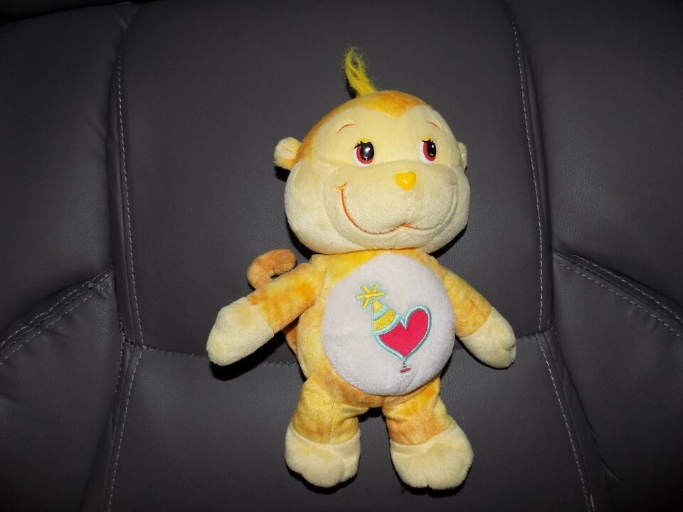 Primary image for 2004 Playful Heart Monkey Care Bear 10" EUC