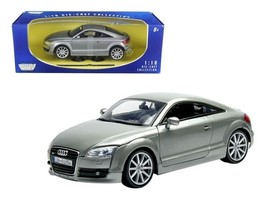 2007 Audi TT Coupe Grey 1/18 Diecast Car Model by Motormax - £52.12 GBP