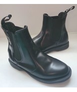 Dr. Martens Women&#39;s Flora Ankle Chelsea Boot Black Polished Leather New ... - $137.03 CAD