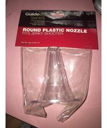 Guide Series Round Clear Plastic Nozzle For Jerky Shooter JM-701001-18-B... - $9.78