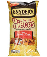 Snyder&#39;s of Hanover Hot Buffalo Wing Pretzel Pieces 11.25oz (3 pack) - $453.31 MXN