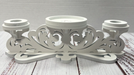 Unity Candle Holder - Unity Candles Stand for Wedding Ceremony Set White - $18.99
