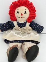 Vintage Raggedy Ann Doll 11” Nice Condition - £14.11 GBP