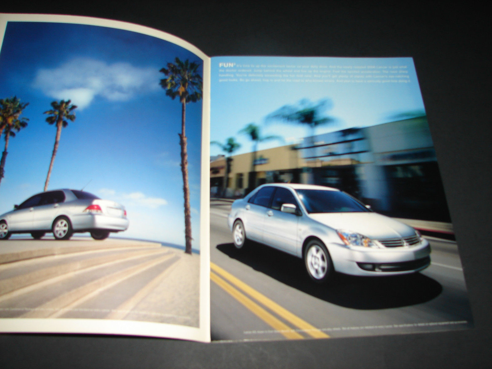 2006 Mitsubishi LANCER Automobile Dealership Brochure car DRIVEN TO THRILL Triad Item image 4
