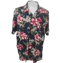 Lands End Hoffman Fabrics Men Hawaiian shirt p2p 26 XL aloha luau tropic... - £27.05 GBP