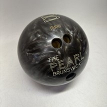 13 Lbs 13 Oz The Pearl Brunswick Zenith Charcoal Grey Swirl Bowling Ball - £31.45 GBP