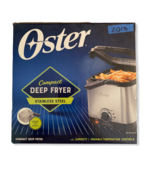 Oster CKSTDF102-SS Compact Electric Deep Fryer Silver Brand New 1.5L Capacity - $29.70
