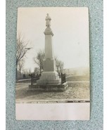union soldiers memorial monument Blair Nebr NE  RPPC vintage postcard - $253.77 MXN