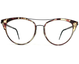 Lindberg Occhiali Montature 9729 Col.U14 Opaco Scuro Viola Rosso Tartaruga - £238.87 GBP