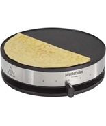 Silex Electric Crepe Maker with 13” Nonstick Griddle for Eggs, Pancakes,... - $67.90 CAD