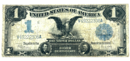 Series of 1899 “Black Eagle” U.S. Silver Certificate FR #236 Fine Condition - $169.29