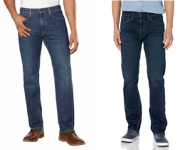 Levi&#39;s Men&#39;s 505 Regular Fit Straight Leg Jeans - $35.99
