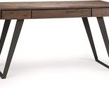 Lowry Solid Wood And Metal Modern Industrial 54 Inch Wide Home Office De... - $883.99