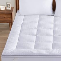 Puredown Mattress Topper Full Size Extra Thick For Back Pain, Embossing Fabric - £75.22 GBP