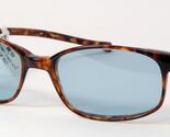 Il punto DENICE 451 Demi Brown Einzigartig Selten Sonnenbrille W/ Blau L... - $66.26