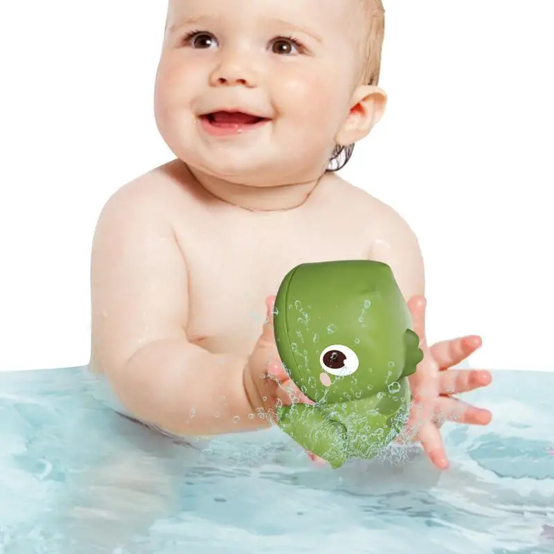 Dinosaur Bathtub Toy Windup Babies Bath Toys Auto-Floating Dinosaur Design - £8.09 GBP+