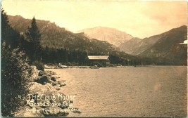 RPPC The Club House Grand Lake Colorado CO UNP Out West Photo Postcard C11 - £13.86 GBP