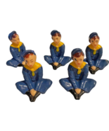 Vintage Enesco Boy Scout Figurine Figure Set Lot 5 Japan Handpainted Col... - €31,80 EUR