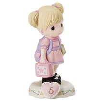 Precious Moments Growing In Grace Age 5 Figurine - £41.52 GBP