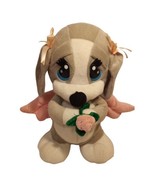 Nanco Sad Sam Honey Pink Angel Wings Puppy Dog Plush Stuffed Animal Toy ... - £14.67 GBP
