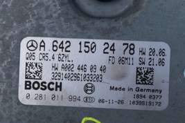 07 Mercedes E320 CDI DME ECU Engine Control Module EIS EZS Key Set A6421502478 image 3