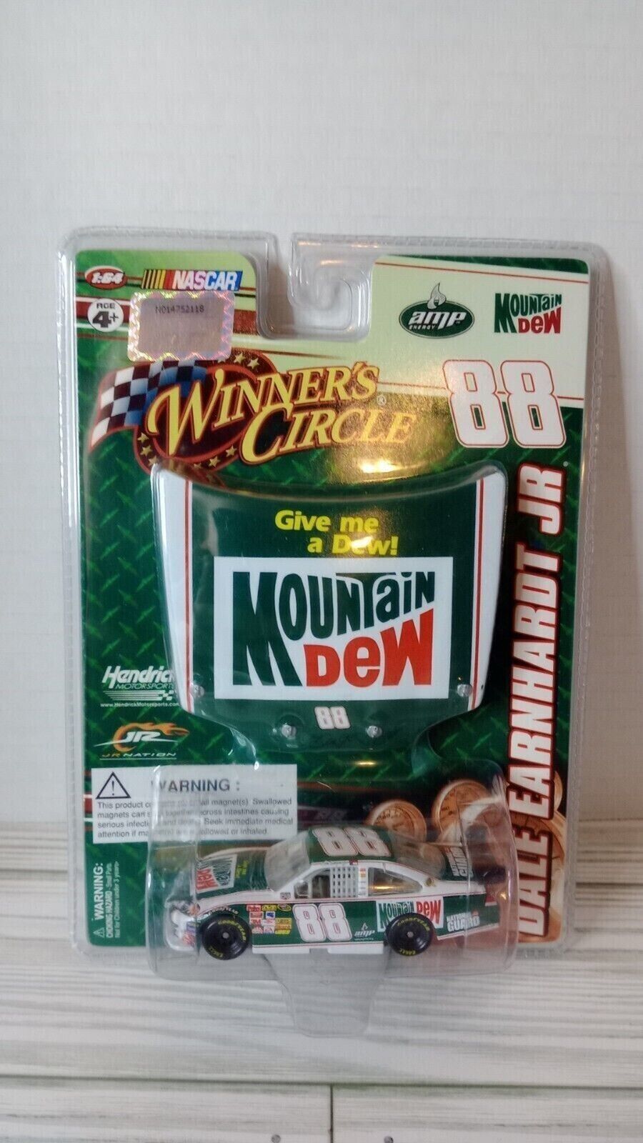 Primary image for New Dale Earnhardt Jr. #88 Mountain Dew Winner's Circle Hood Series 1:64 Diecast