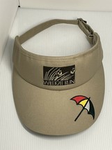 Wildcat Run Country Club Golf PGA Visor Cap Tan Umbrella Gear For Sports... - $10.86