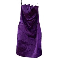 Cache Cache Womens Off Shoulder Mini Dress,Purple,10 - £47.31 GBP